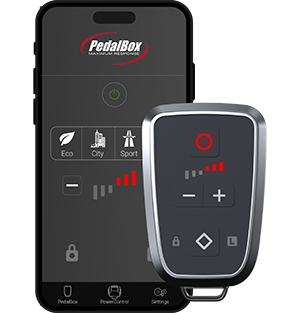PedalBox Pro with smartphone app from DTE