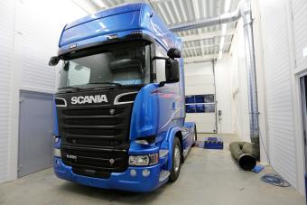 Sprit sparen Iveco Scania R 520