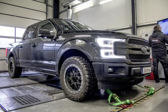 Better performance for die Ford F-150 with the tuning by DTE Systems