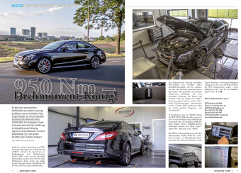 DTE Tuning Press Mercedes CLS 63 AMG