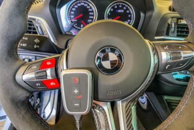 BMW M2 CS with accelerator tuning PedalBox