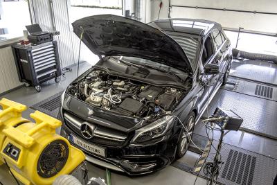 A 45 AMG on DTE's test bench