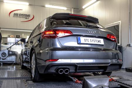 Perfromance measurement for the Audi A3 on DTE's dynamomter