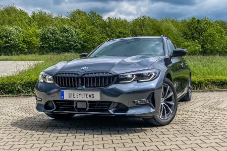 BMW 3 Series Touring mild hybrid on DTE's dynamometer