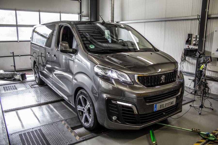 DTE's chip tuning: More hp for Peugeot Expert