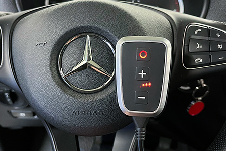 PedalBox throttle response controller for the Mercedes Vito 