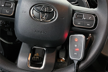 Throttle response controller for the Toyota Proace
